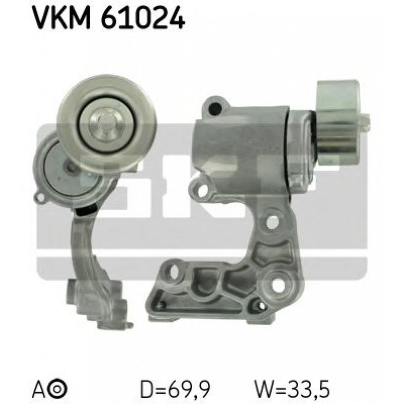 VKM 61024 SKF Натягувач поліклинового ременя